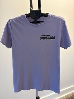 Chemistry Chevy Silverado Graphic Tee ~ Medium ~ Lavender